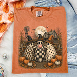 Checkered Ghost Vintage Gum DTF Transfer DTF Heat Press Transfer from Sweet Tee Transfers