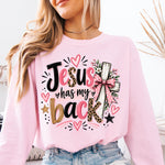 Jesus Has My Back DTF Transfer DTF Heat Press Transfer from Sweet Tee Transfers