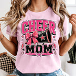Cheer Mom Pink Bow DTF Transfer DTF Heat Press Transfer from Sweet Tee Transfers