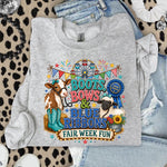 Boots, Bows and Blue Ribbons Fair Week Fun DTF Transfer DTF Heat Press Transfer from Sweet Tee Transfers