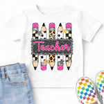 Teacher Pencils DTF Transfer DTF Heat Press Transfer from Sweet Tee Transfers