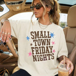 Small Town Friday Nights DTF Transfer DTF Heat Press Transfer from Sweet Tee Transfers