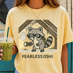 Fearless (Ish) Raccoon Ghost DTF Transfer DTF Heat Press Transfer from Sweet Tee Transfers