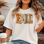 Preppy Floral Fall Coquette DTF Transfer DTF Heat Press Transfer from Sweet Tee Transfers