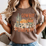 Cowboy Pumpkin DTF Transfer DTF Heat Press Transfer from Sweet Tee Transfers