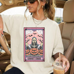 Ghost Face Card DTF Transfer DTF Heat Press Transfer from Sweet Tee Transfers
