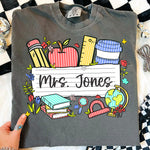 Custom Paper Teacher DTF Transfer DTF Heat Press Transfer from Sweet Tee Transfers