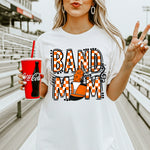 Retro Band Mom Orange DTF Transfer DTF Heat Press Transfer from Sweet Tee Transfers