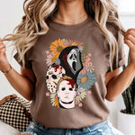 Floral Horror DTF Transfer DTF Heat Press Transfer from Sweet Tee Transfers