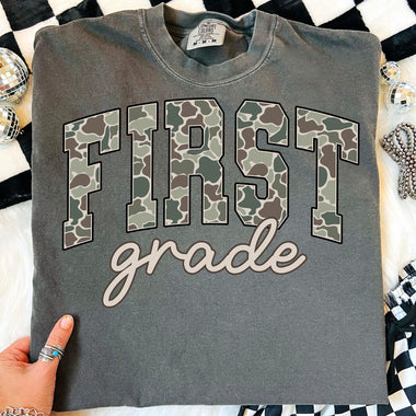 Camo First Grade DTF Transfer DTF Heat Press Transfer from Sweet Tee Transfers