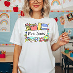 Custom Paper Teacher DTF Transfer DTF Heat Press Transfer from Sweet Tee Transfers