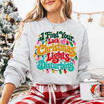 I Find Your Lack of Christmas Lights Disturbing DTF Transfer DTF Heat Press Transfer from Sweet Tee Transfers