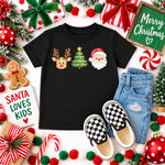 Reindeer Tree Santa Christmas DTF Transfer DTF Heat Press Transfer from Sweet Tee Transfers