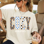 Retro Cozy Season Leopard DTF Transfer DTF Heat Press Transfer from Sweet Tee Transfers