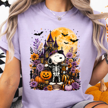 Snoopy Halloween Watercolor DTF Transfer DTF Heat Press Transfer from Sweet Tee Transfers