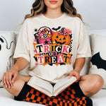 Trick or Treat DTF Transfer DTF Heat Press Transfer from Sweet Tee Transfers