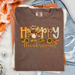 Happy Thanksgiving Turkey DTF Transfer DTF Heat Press Transfer from Sweet Tee Transfers