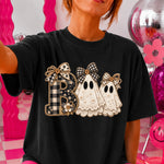 Boo Lace Ghosts DTF Transfer DTF Heat Press Transfer from Sweet Tee Transfers