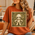 Retro Halloween Stamp Mummy DTF Transfer DTF Heat Press Transfer from Sweet Tee Transfers