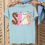 SPED Halloween Ghost Holding Pencil DTF Transfer DTF Heat Press Transfer from Sweet Tee Transfers