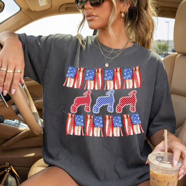 Patriotic Lamb DTF Transfer DTF Heat Press Transfer from Sweet Tee Transfers