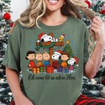 Oh Come Let Us Adore Him Peanuts DTF Transfer DTF Heat Press Transfer from Sweet Tee Transfers