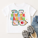 Pencil and Paper Kindergarten DTF Transfer DTF Heat Press Transfer from Sweet Tee Transfers