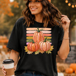 Girly Pink Pumpkin DTF Transfer DTF Heat Press Transfer from Sweet Tee Transfers