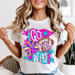 Go Fight Win DTF Transfer DTF Heat Press Transfer from Sweet Tee Transfers