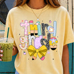 Back to School Pencil Bow Third Grade DTF Transfer DTF Heat Press Transfer from Sweet Tee Transfers