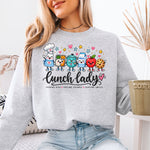 Lunch Lady Feeding Kids DTF Transfer DTF Heat Press Transfer from Sweet Tee Transfers