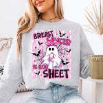 Breast Cancer Is Boo Sheet DTF Transfer DTF Heat Press Transfer from Sweet Tee Transfers