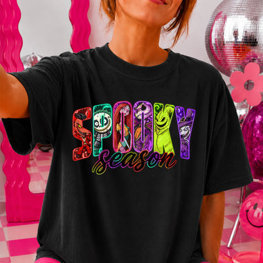Spooky Season Nightmare Characters DTF Transfer DTF Heat Press Transfer from Sweet Tee Transfers