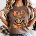 Howdy Pumpkin Face DTF Transfer DTF Heat Press Transfer from Sweet Tee Transfers