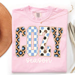 Retro Cozy Season Leopard DTF Transfer DTF Heat Press Transfer from Sweet Tee Transfers