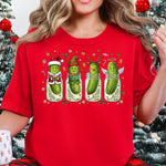 Christmas Pickles Happy DTF Transfer DTF Heat Press Transfer from Sweet Tee Transfers