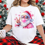 Santa Peace Bubblegum DTF Transfer DTF Heat Press Transfer from Sweet Tee Transfers