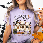 Coffee Ghost Society DTF Transfer DTF Heat Press Transfer from Sweet Tee Transfers