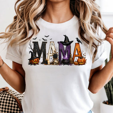 Spooky MAMA Halloween DTF Transfer DTF Heat Press Transfer from Sweet Tee Transfers
