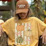 Striped Pumpkins with Bows DTF Transfer DTF Heat Press Transfer from Sweet Tee Transfers