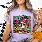 Colorful Skeleton DTF Transfer DTF Heat Press Transfer from Sweet Tee Transfers