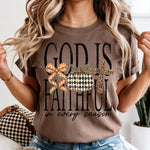 God Is Faithful in Every Season DTF Transfer DTF Heat Press Transfer from Sweet Tee Transfers