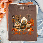 Custom Small Town Fall DTF Transfer DTF Heat Press Transfer from Sweet Tee Transfers