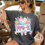 Pastel Apple Pre-K DTF Transfer DTF Heat Press Transfer from Sweet Tee Transfers