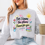 For I Know the Plans I Have for You DTF Transfer DTF Heat Press Transfer from Sweet Tee Transfers