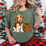 Christmas Dog Beagle DTF Transfer DTF Heat Press Transfer from Sweet Tee Transfers