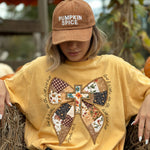 Fall Bow Patchwork DTF Transfer DTF Heat Press Transfer from Sweet Tee Transfers