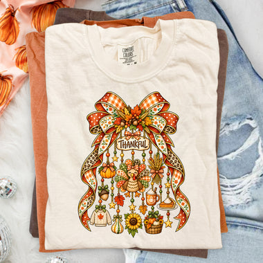 Fall Bow Charms DTF Transfer DTF Heat Press Transfer from Sweet Tee Transfers