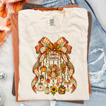 Fall Bow Charms DTF Transfer DTF Heat Press Transfer from Sweet Tee Transfers