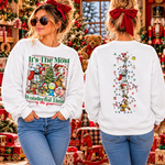 It's the Most Wonderful Time of the Year Christmas Toys Front and Back DTF Transfer DTF Heat Press Transfer from Sweet Tee Transfers